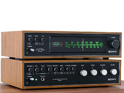 1970s hi-fi stereo system