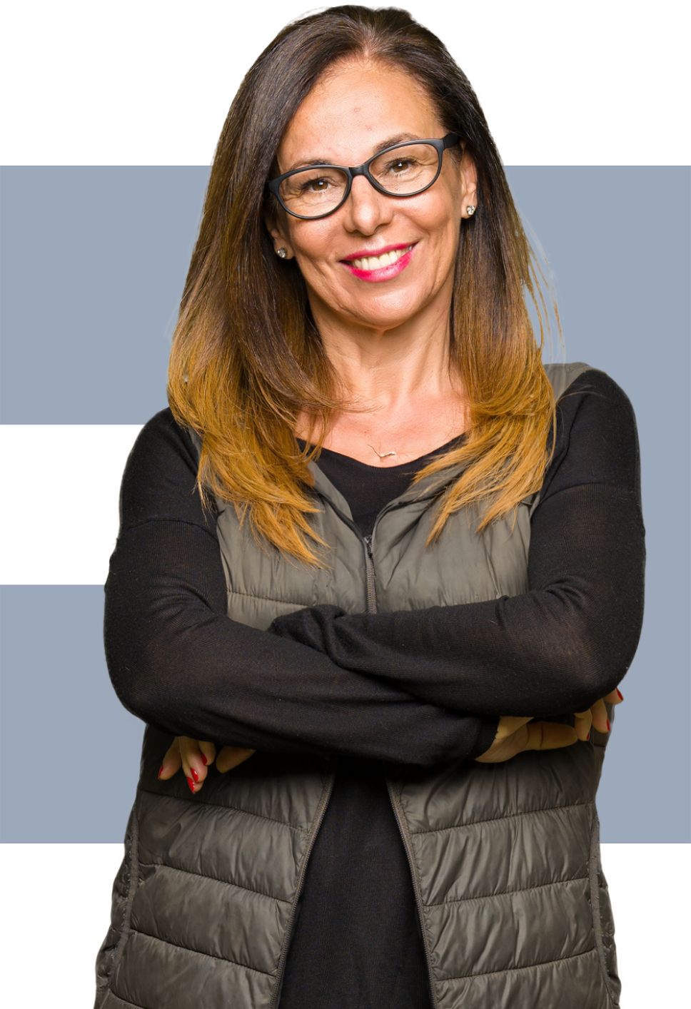 Women smiling with crossed arms ready to start factoring for the Tucking industry