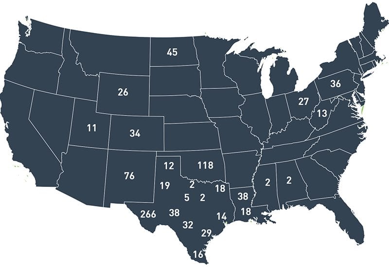 january 2018 active drilling rigs