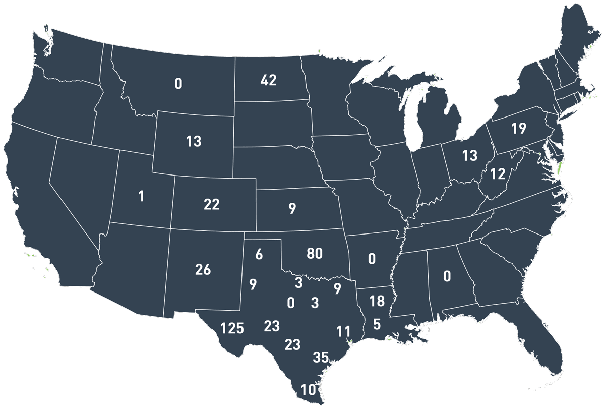 active drilling rigs february
