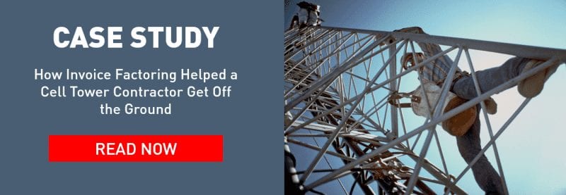 financing for startups through invoice factoring