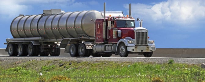 oilfield water hauler